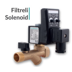 Filtreli Solenoid Valf