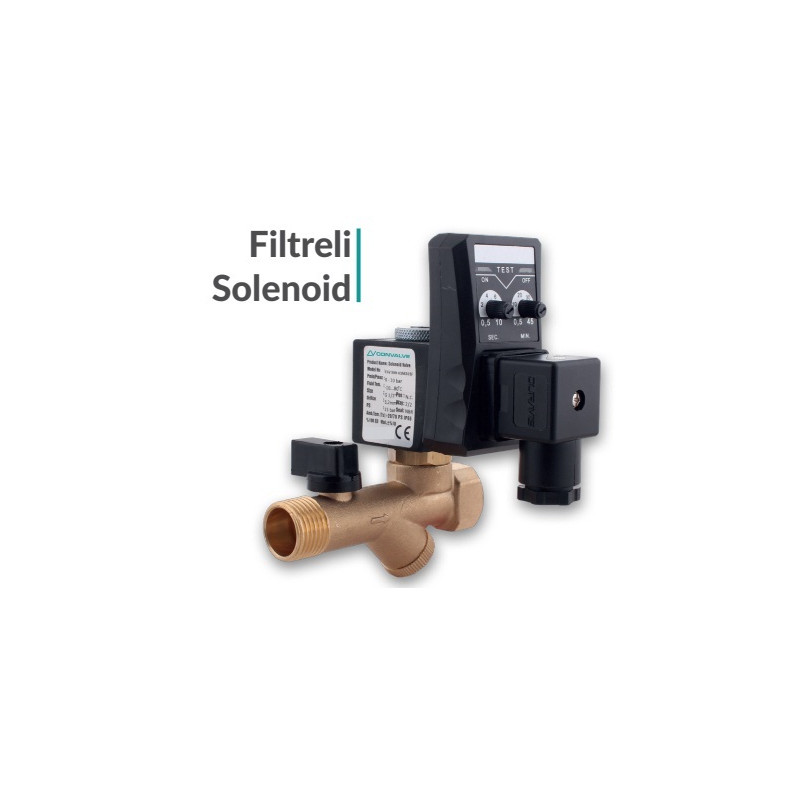 Filtreli Solenoid Valf